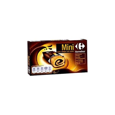 6X25G Mini Roules Gout Chocola