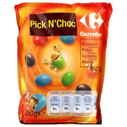 250G Pickn Choc Pochon Cacah. DRH MARKET Sarl