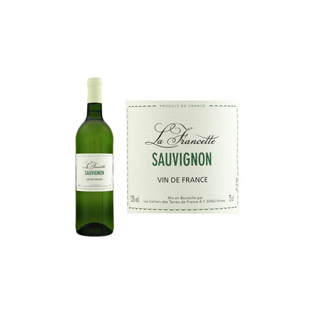 75Cl Vin De Pays Blanc Sauvignon France