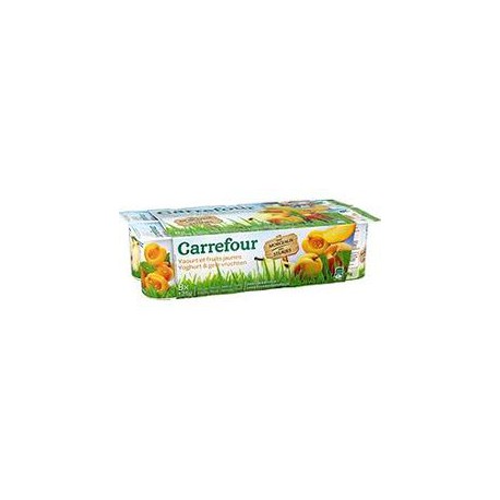 8X125G Yaourt Fruits Jaune Crf