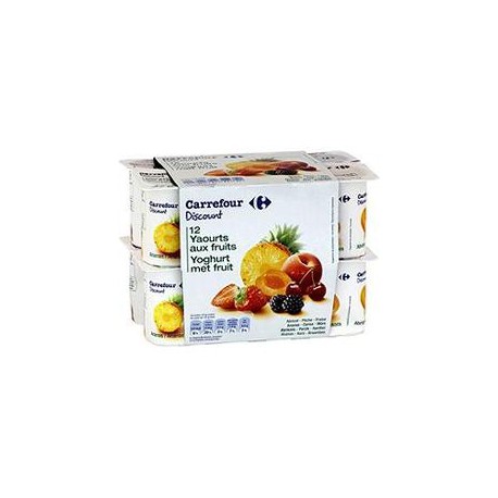12X125G Yaourts Fruits