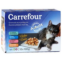12X100G Poiss.En Gele Chat Crf