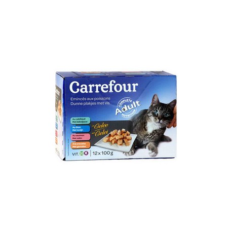 12X100G Poiss.En Gele Chat Crf