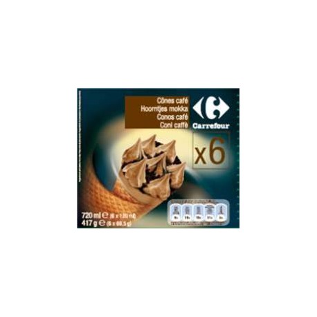 6X120Ml Cone Tout Cafe Crf