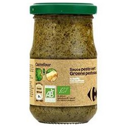 190G Sauce Pesto Vert Bio Crf