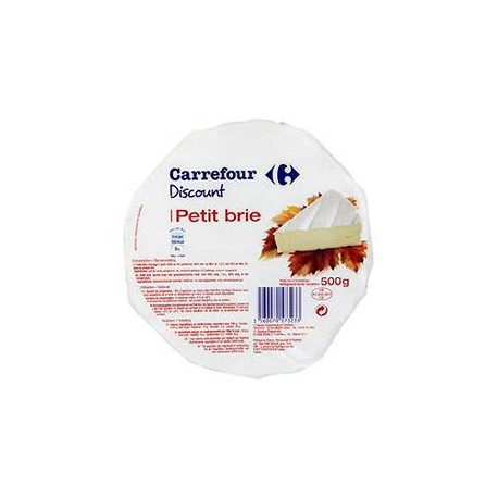 500G Petit Brie Pp Blanc