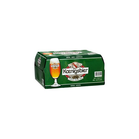Pack Bouteille 20X25Cl Koenigsbier 4,2°