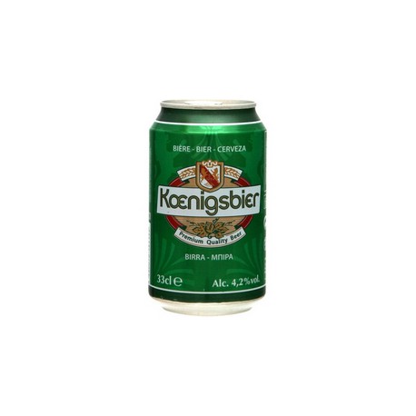Bte 33Cl Biere Koenigsbier 4,2°