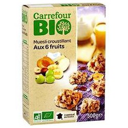 500G Muesli CrouSaint Frt Bio Crf