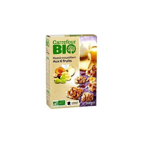 500G Muesli CrouSaint Frt Bio Crf