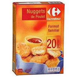 400G Nuggets Carrefour