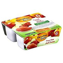 4X Compote Pomme Fraise Crf Bb