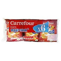 6X30G Chips Ondulee Nature Crf