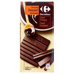 200G Choco Noir Patissier Crf