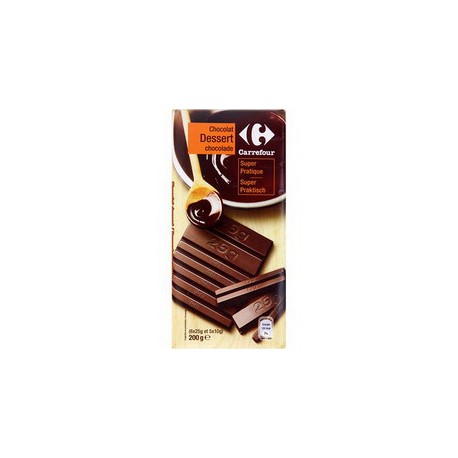 200G Choco Noir Patissier Crf