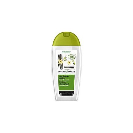250Ml Gel Douche Fleur Vanille Bio Les Cosmetiques