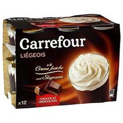 12X100G Liegeois Chocolat Crf