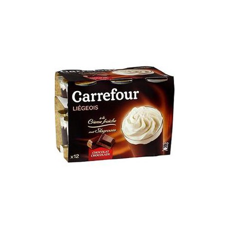 12X100G Liegeois Chocolat Crf
