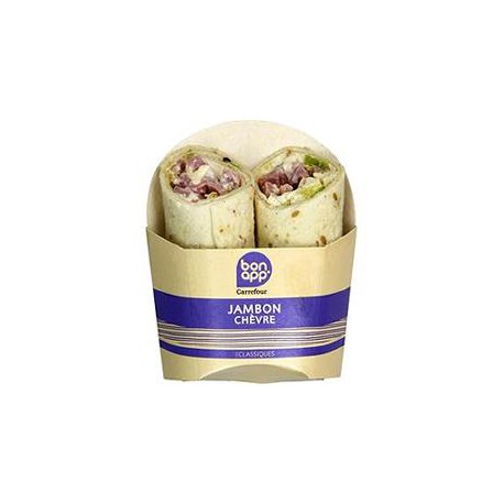 180G Wrap Jambon Fromage Crf