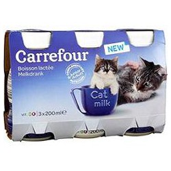 3X200Ml Lait Pour Chat Crf