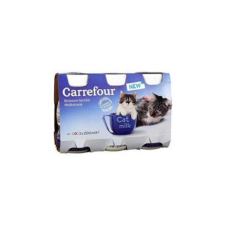 3X200Ml Lait Pour Chat Crf