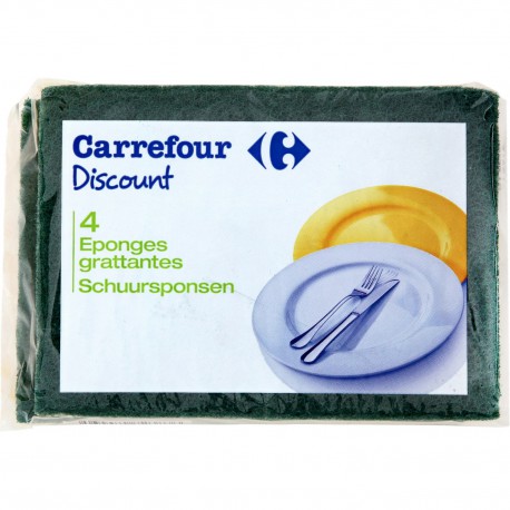 4 Eponges Tampon Rec.Ppb