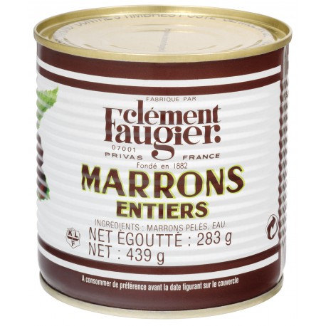 1/2 Marrons Entiers S/Vid E 240G Faugier