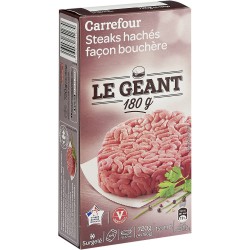 4X180G Steak Hache Geant Crf