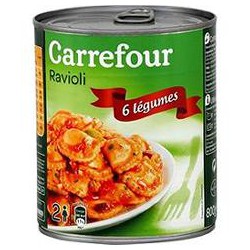 4/4 Ravioli 6 Legumes Crf