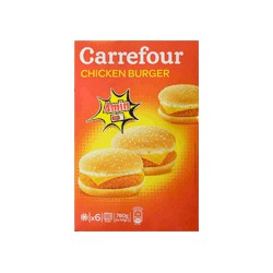 6X130G Chicken Burger Crf