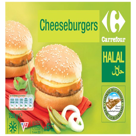 6 Cheeseburgers Halal Crf