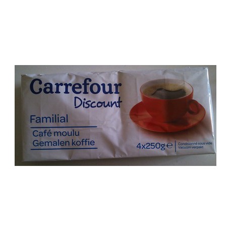 4X250G Cafe Robusta Pp Blanc