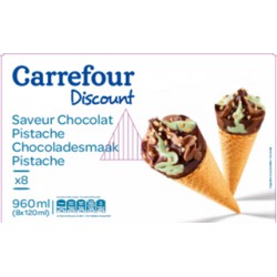 8Cone Choc Pista Pp Blanc 548G