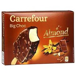 4 Bat Geant Crf Almond 300G