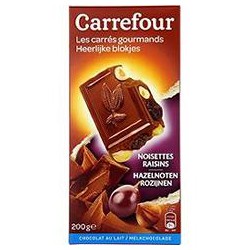 200G Choc Lt Noise Raisins Crf