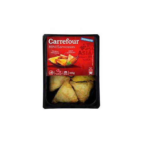 220G Assor.8 Mini Samossas Crf