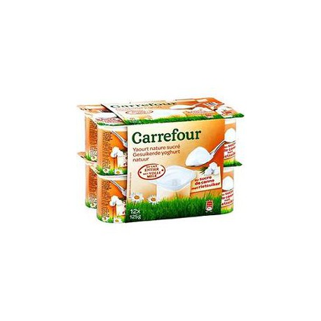 12X125G Yt.Nat Sucre Canne Crf