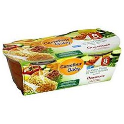 2X200G Bol Couscous 8M Crfbaby