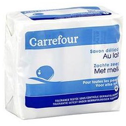 4X100G Savon Delicat Lait Crf.