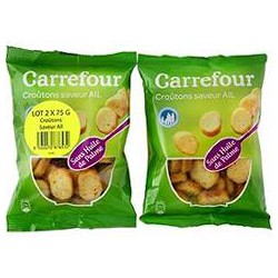 2X75G Croutons Ail Crf