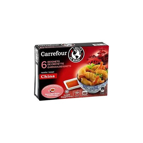6X15G Beign.Crevet.+ Sauce Crf