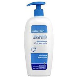 750Ml Gel Douche Lait Coton Crf