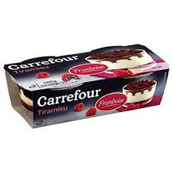 2X100G Tiramisu Framboise Crf