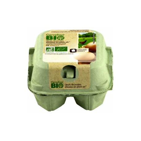 4 Oeufs Bio Gros Crf