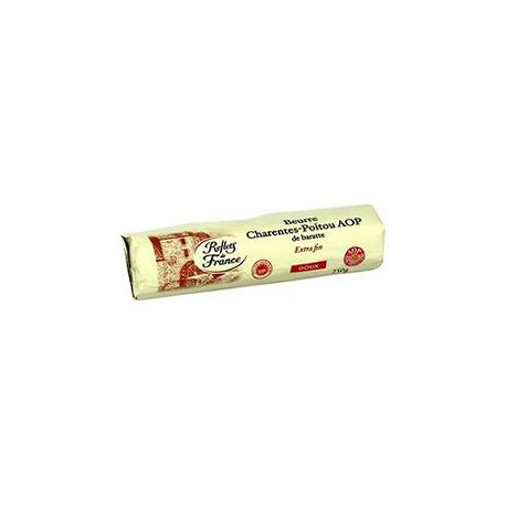 250G Rouleau Beurre Barratte Doux Reflets De France