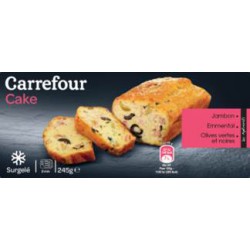 245G Cake Jambon Olives Crf