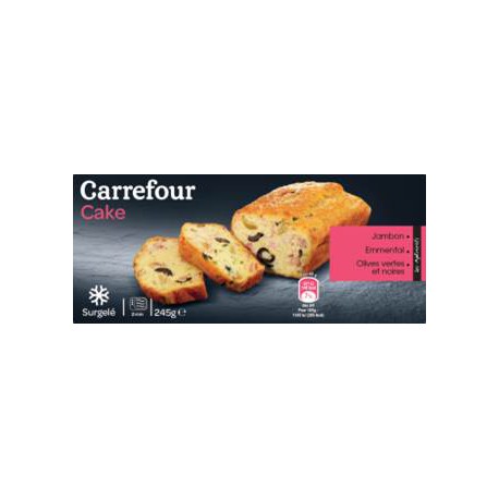 245G Cake Jambon Olives Crf