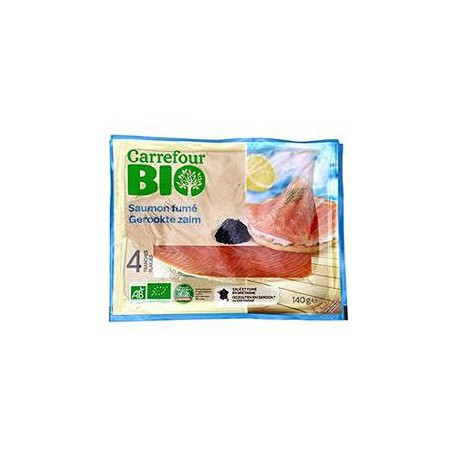 140G 4T Saumon Fume Crf Bio