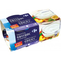 4X150G Yaourt Grecque Pech/Pas