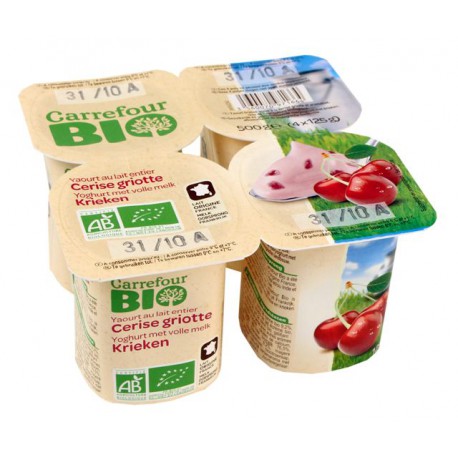 4X125G Ya Bio Cerise Griot.Crf